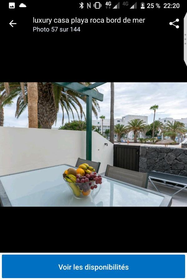 Villa Casa Sea Front Costa Teguise Exterior foto